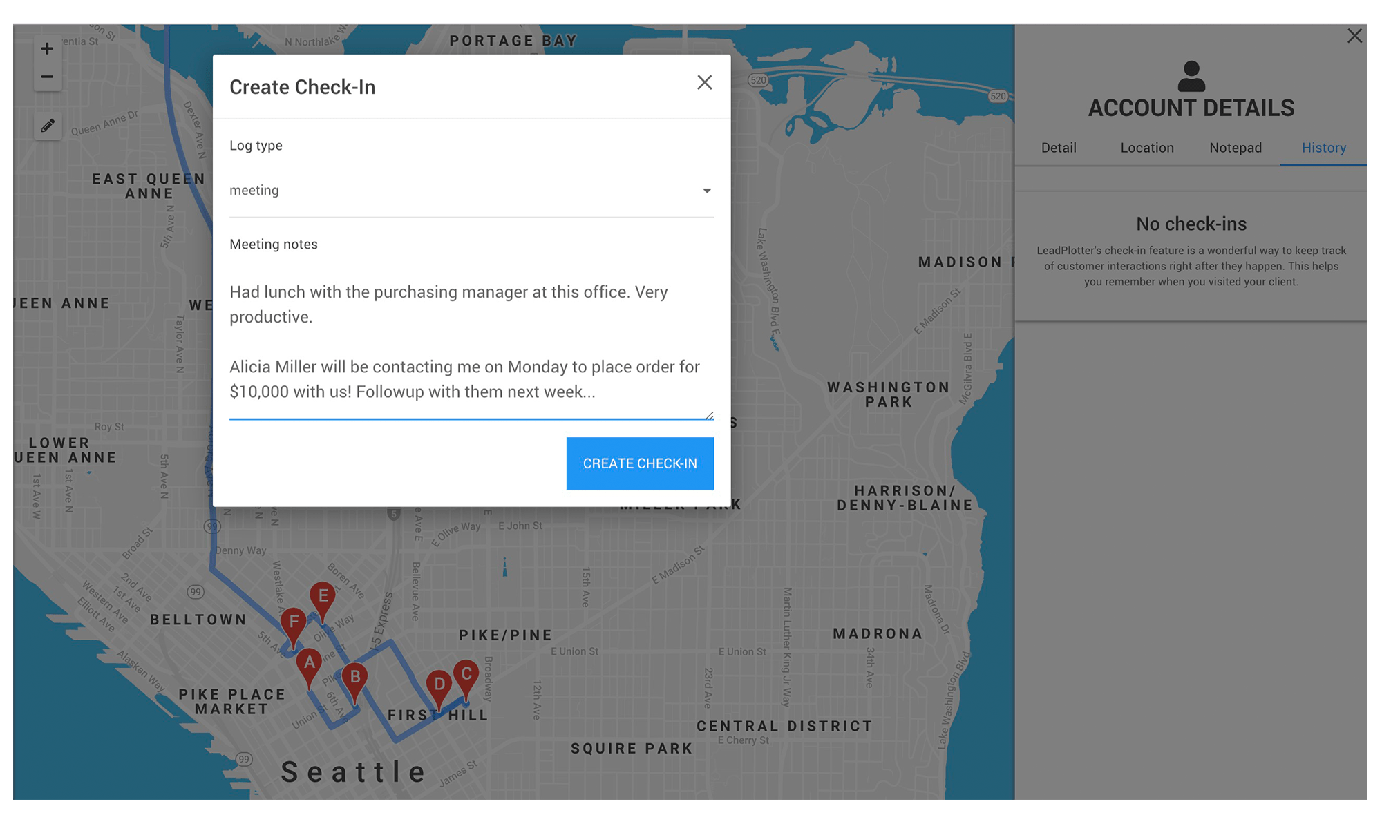 Manage your Customers with LeadPlotter